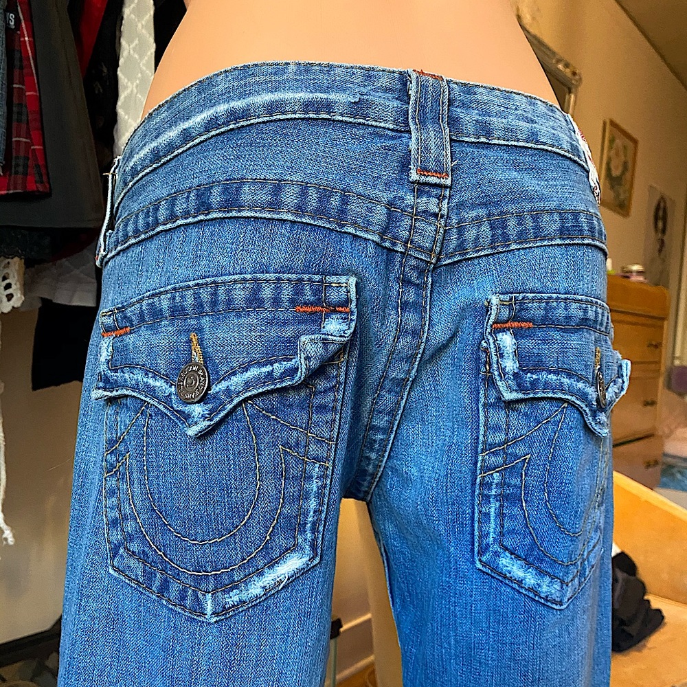 90s/Y2K True Religion Low Waist Flares